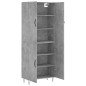 vidaXL Highboard Betongrau 69,5x34x180 cm Holzwerkstoff vidaXL Highboard Betongrau 69,5x34x180 cm Holzwerkstoff