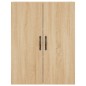 vidaXL Highboard Sonoma-Eiche 69,5x34x180 cm Holzwerkstoff vidaXL Highboard Sonoma-Eiche 69,5x34x180 cm Holzwerkstoff