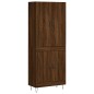 vidaXL Highboard Braun Eichen-Optik 69,5x34x180 cm Holzwerkstoff vidaXL Highboard Braun Eichen-Optik 69,5x34x180 cm Holzwerkstoff