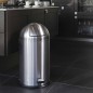 EKO Tretmülleimer Kickcan 33 L Mattsilber EKO Tretmülleimer Kickcan 33 L Mattsilber