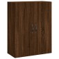 vidaXL Highboard Braun Eichen-Optik 69,5x34x180 cm Holzwerkstoff vidaXL Highboard Braun Eichen-Optik 69,5x34x180 cm Holzwerkstoff