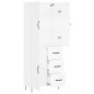 vidaXL Highboard Weiß 69,5x34x180 cm Holzwerkstoff vidaXL Highboard Weiß 69,5x34x180 cm Holzwerkstoff