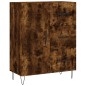 vidaXL Highboard Räuchereiche 69,5x34x180 cm Holzwerkstoff vidaXL Highboard Räuchereiche 69,5x34x180 cm Holzwerkstoff