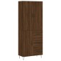 vidaXL Highboard Braun Eichen-Optik 69,5x34x180 cm Holzwerkstoff vidaXL Highboard Braun Eichen-Optik 69,5x34x180 cm Holzwerkstoff