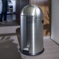 EKO Tretmülleimer Kickcan 33 L Mattsilber EKO Tretmülleimer Kickcan 33 L Mattsilber