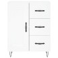 vidaXL Highboard Weiß 69,5x34x180 cm Holzwerkstoff vidaXL Highboard Weiß 69,5x34x180 cm Holzwerkstoff