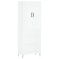 vidaXL Highboard Weiß 69,5x34x180 cm Holzwerkstoff vidaXL Highboard Weiß 69,5x34x180 cm Holzwerkstoff