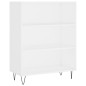 vidaXL Highboard Weiß 69,5x34x180 cm Holzwerkstoff vidaXL Highboard Weiß 69,5x34x180 cm Holzwerkstoff