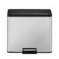 EKO Tretmülleimer Essential 3x9 L Mattsilber EKO Tretmülleimer Essential 3x9 L Mattsilber