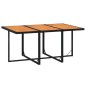 vidaXL 7-tlg. Garten-Essgruppe mit Kissen Poly Rattan Schwarz vidaXL 7-tlg. Garten-Essgruppe mit Kissen Poly Rattan Schwarz