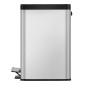 EKO Tretmülleimer Essential 3x9 L Mattsilber EKO Tretmülleimer Essential 3x9 L Mattsilber