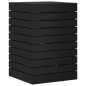 vidaXL Wäschetruhe Schwarz 44x44x66 cm Massivholz Kiefer vidaXL Wäschetruhe Schwarz 44x44x66 cm Massivholz Kiefer