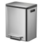 EKO Tretmülleimer EcoCasa 2x15 L Mattsilbern EKO Tretmülleimer EcoCasa 2x15 L Mattsilbern