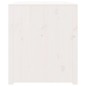 vidaXL Outdoor-Küchenschrank Weiß 106x55x64 cm Massivholz Kiefer vidaXL Outdoor-Küchenschrank Weiß 106x55x64 cm Massivholz Kiefer