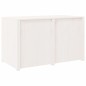 vidaXL Outdoor-Küchenschrank Weiß 106x55x64 cm Massivholz Kiefer vidaXL Outdoor-Küchenschrank Weiß 106x55x64 cm Massivholz Kiefer