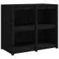 vidaXL Outdoor-Küchenschrank Schwarz 106x55x92 cm Massivholz Kiefer vidaXL Outdoor-Küchenschrank Schwarz 106x55x92 cm Massivholz Kiefer