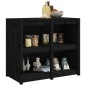 vidaXL Outdoor-Küchenschrank Schwarz 106x55x92 cm Massivholz Kiefer vidaXL Outdoor-Küchenschrank Schwarz 106x55x92 cm Massivholz Kiefer