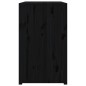 vidaXL Outdoor-Küchenschrank Schwarz 106x55x92 cm Massivholz Kiefer vidaXL Outdoor-Küchenschrank Schwarz 106x55x92 cm Massivholz Kiefer
