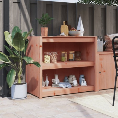 vidaXL Outdoor-Küchenschrank 106x55x92 cm Massivholz Douglasie