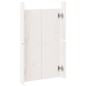 vidaXL Türen für Outdoor-Küche 2 Stk. Weiß 50x9x82cm Massivholz Kiefer vidaXL Türen für Outdoor-Küche 2 Stk. Weiß 50x9x82cm Massivholz Kiefer