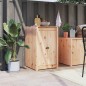 vidaXL Türen für Outdoor-Küche 50x9x82 cm Massivholz Kiefer vidaXL Türen für Outdoor-Küche 50x9x82 cm Massivholz Kiefer
