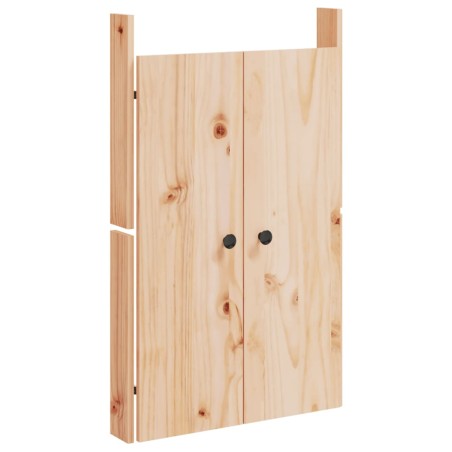 vidaXL Türen für Outdoor-Küche 50x9x82 cm Massivholz Kiefer
