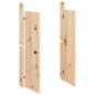 vidaXL Türen für Outdoor-Küche 50x9x82 cm Massivholz Kiefer vidaXL Türen für Outdoor-Küche 50x9x82 cm Massivholz Kiefer