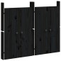 vidaXL Türen für Outdoor-Küche 2 Stk. Schwarz 50x9x82 cm Kiefernholz vidaXL Türen für Outdoor-Küche 2 Stk. Schwarz 50x9x82 cm Kiefernholz