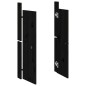 vidaXL Türen für Outdoor-Küche 2 Stk. Schwarz 50x9x82 cm Kiefernholz vidaXL Türen für Outdoor-Küche 2 Stk. Schwarz 50x9x82 cm Kiefernholz
