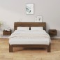 vidaXL Wand-Nachttische 2 Stk. Braun Eiche 34x30x20 cm vidaXL Wand-Nachttische 2 Stk. Braun Eiche 34x30x20 cm