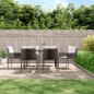 vidaXL Gartenstühle mit Kissen 6 Stk. Braun 54x61x83 cm Poly Rattan vidaXL Gartenstühle mit Kissen 6 Stk. Braun 54x61x83 cm Poly Rattan