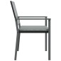 vidaXL Gartenstühle mit Kissen 4 Stk. Schwarz 54x62,5x89cm Poly Rattan vidaXL Gartenstühle mit Kissen 4 Stk. Schwarz 54x62,5x89cm Poly Rattan