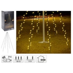 Ambiance Fahnenmast-Beleuchtung mit 400 LEDs 800 cm