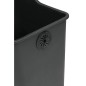 EKO Tretmülleimer Rejoice 2x12 L Matt Silbern