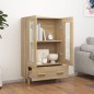 vidaXL Highboard Sonoma-Eiche 70x31x115 cm Holzwerkstoff vidaXL Highboard Sonoma-Eiche 70x31x115 cm Holzwerkstoff