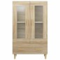 vidaXL Highboard Sonoma-Eiche 70x31x115 cm Holzwerkstoff vidaXL Highboard Sonoma-Eiche 70x31x115 cm Holzwerkstoff