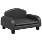 vidaXL Kindersofa Schwarz 50x40x30 cm Kunstleder vidaXL Kindersofa Schwarz 50x40x30 cm Kunstleder