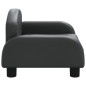 vidaXL Kindersofa Schwarz 50x40x30 cm Kunstleder vidaXL Kindersofa Schwarz 50x40x30 cm Kunstleder