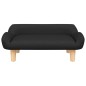 vidaXL Kindersofa Schwarz 70x40x24 cm Stoff vidaXL Kindersofa Schwarz 70x40x24 cm Stoff