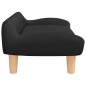 vidaXL Kindersofa Schwarz 70x40x24 cm Stoff vidaXL Kindersofa Schwarz 70x40x24 cm Stoff