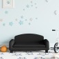 vidaXL Kindersofa Schwarz 70x45x30 cm Stoff vidaXL Kindersofa Schwarz 70x45x30 cm Stoff