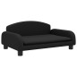 vidaXL Kindersofa Schwarz 70x45x30 cm Stoff vidaXL Kindersofa Schwarz 70x45x30 cm Stoff