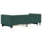 vidaXL Tagesbett Ausziehbar mit Schubladen Dunkelgrün 90x200 cm Samt vidaXL Tagesbett Ausziehbar mit Schubladen Dunkelgrün 90x200 cm Samt