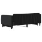 vidaXL Tagesbett Ausziehbar Schwarz 100x200 cm Samt vidaXL Tagesbett Ausziehbar Schwarz 100x200 cm Samt