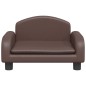 vidaXL Kindersofa Braun 50x40x30 cm Kunstleder vidaXL Kindersofa Braun 50x40x30 cm Kunstleder