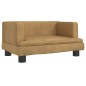 vidaXL Kindersofa Braun 60x40x30 cm Samt vidaXL Kindersofa Braun 60x40x30 cm Samt