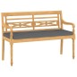 vidaXL 4-tlg. Garten-Lounge-Set mit Kissen Massivholz Teak vidaXL 4-tlg. Garten-Lounge-Set mit Kissen Massivholz Teak