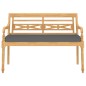 vidaXL 4-tlg. Garten-Lounge-Set mit Kissen Massivholz Teak vidaXL 4-tlg. Garten-Lounge-Set mit Kissen Massivholz Teak