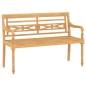 vidaXL 4-tlg. Garten-Lounge-Set mit Kissen Massivholz Teak vidaXL 4-tlg. Garten-Lounge-Set mit Kissen Massivholz Teak