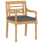 vidaXL 4-tlg. Garten-Lounge-Set mit Kissen Massivholz Teak vidaXL 4-tlg. Garten-Lounge-Set mit Kissen Massivholz Teak